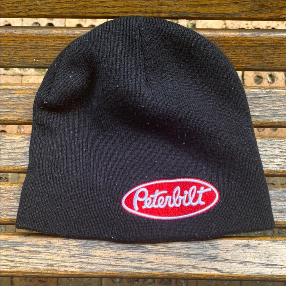 Peterbilt Black Beanie